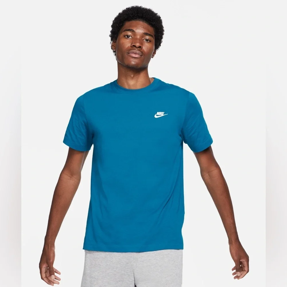 Nike Men's Teal Short Sleeve Tee